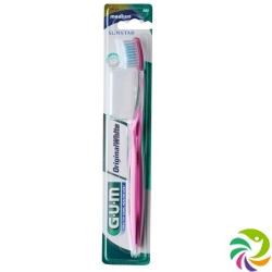 Gum Sunstar Original White Toothbrush Compact Medium