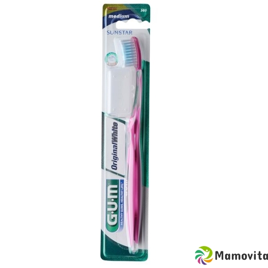 Gum Sunstar Original White Toothbrush Compact Medium buy online