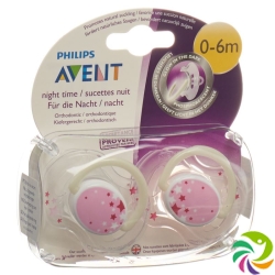 Avent Philips Schnul Ultra Air Ni 0-6m Gi Ster/kat