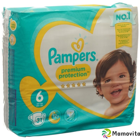 Pampers Premium Prot Grösse 6 15+kg Sparpack 31 Stück buy online