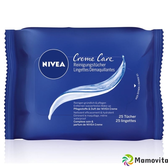 Nivea Creme Care Reinigungstücher 25 Stück buy online