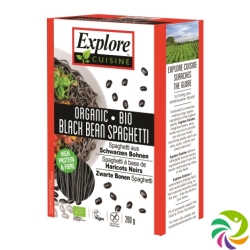 Explore Cuisine Spaghetti Schwarz Bohnen Bio 200g