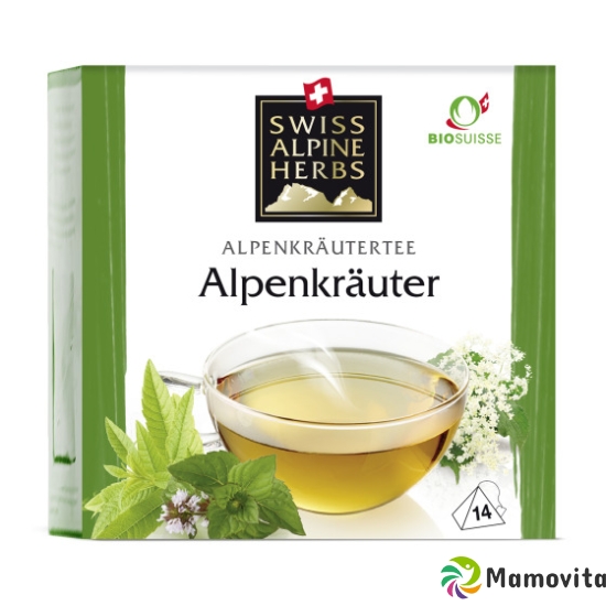 Swiss Alpine Herbs Tee Alpenkräuter Knos Ch 14 Stück buy online