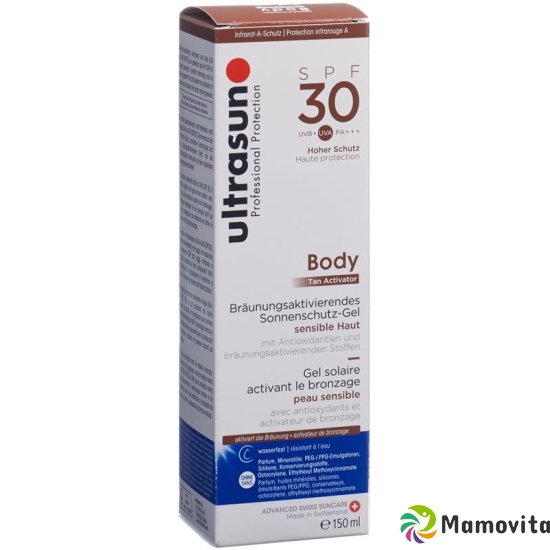 Ultrasun Body Tan Activator SPF 30 150ml buy online