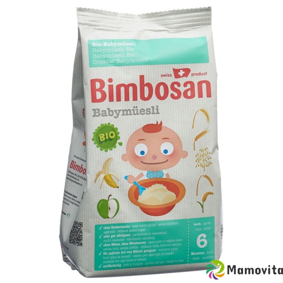 Bimbosan Bio-babymüesli ohne Zucker 6m 500g buy online