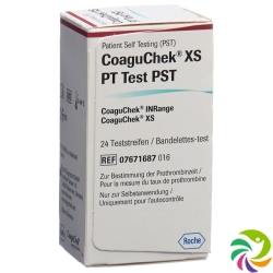 CoaguChek XS PT PST German / Italian / Dutch / French 24 pcs