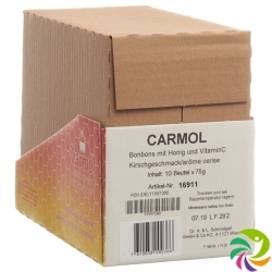 Carmol Lutschbonbons Kirsche Beutel 75g