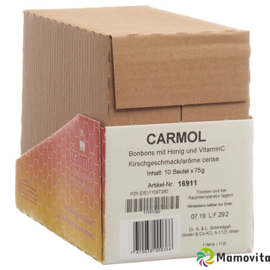 Carmol Lutschbonbons Kirsche Beutel 75g buy online