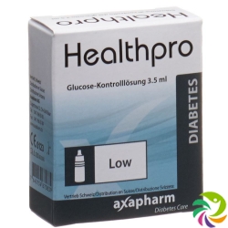 Healthpro Axapharm control solution low Fl 3.5 ml