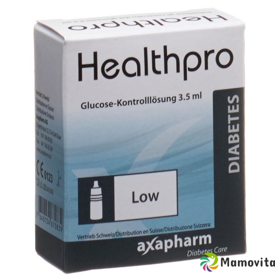 Healthpro Axapharm control solution low Fl 3.5 ml buy online