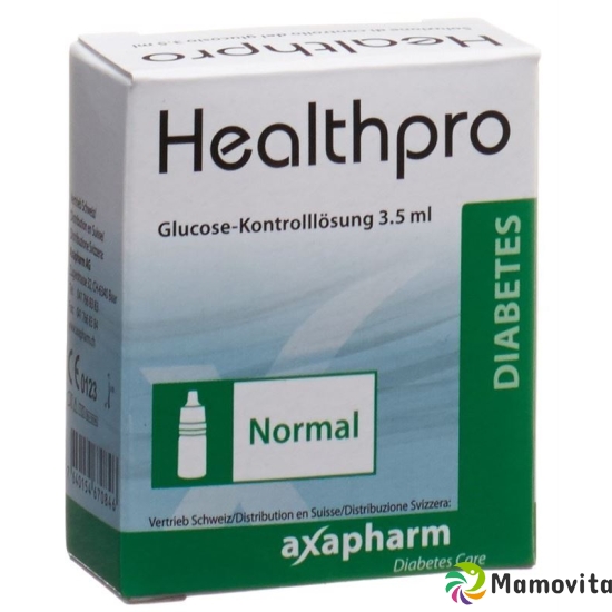 Healthpro Axapharm control solution normal Fl 3.5 ml buy online