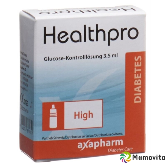 Healthpro Axapharm control solution high Fl 3.5 ml buy online