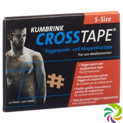 Crosstape Schmerz- Akupunkturtape S 400 Stück