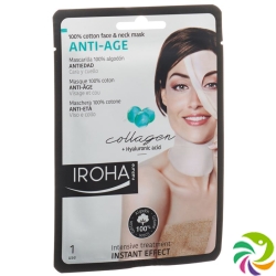 Iroha Cotton Face&neck Mask A Age 30ml