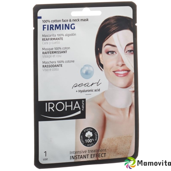 Iroha Cotton Face&neck Mask Firm 30ml buy online