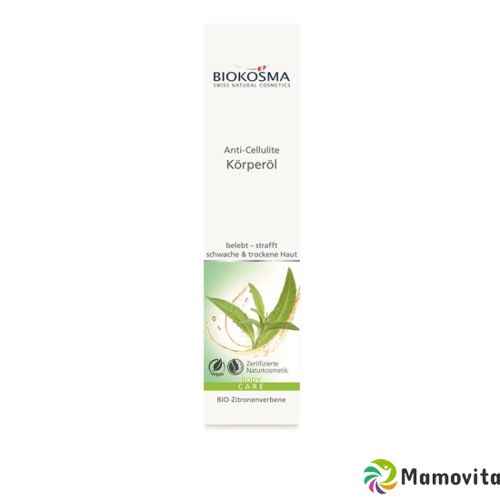 Biokosma Anti-Cellulite Körperöl Bio-Zitronenverene 100ml buy online