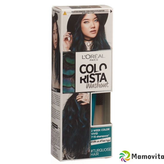 Colorista Wash-Out 10 Turquoise Hair 100ml buy online