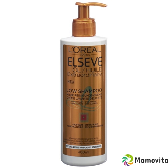 Elseve Low Shampoo Öl Extraordinaire 400ml buy online