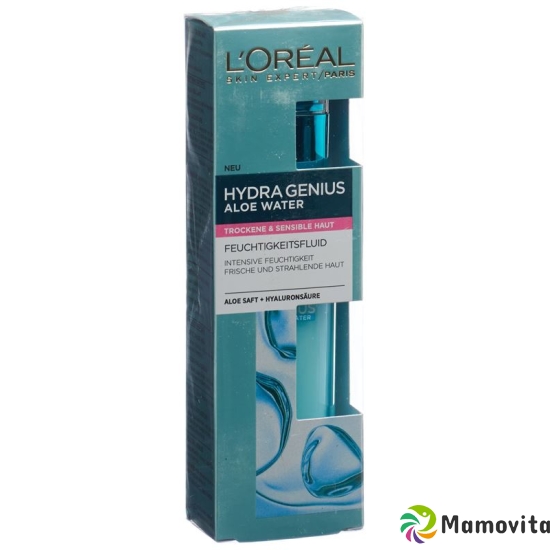 L'Oréal Dermo Expertise Hydra Genius Aloe Water Trockene und Sensible Haut 70ml buy online