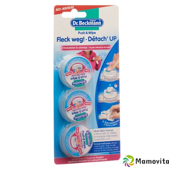 Dr. Beckmann Fleck Weg! Push & Wipe 3x 4ml buy online