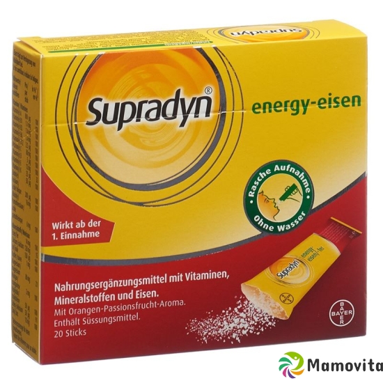 Supradyn Energy-Vitamins Sticks Granules 20 pieces buy online