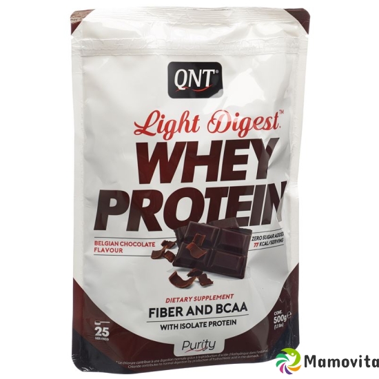 Qnt Light Digest Whey Protein Belgian Choco 500g buy online