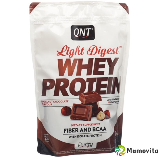 Qnt Light Digest Whey Protein Hazelnut Choco 500g buy online