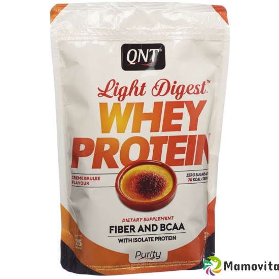 Qnt Light Digest Whey Protein Creme Brulee 500g buy online