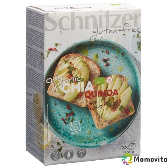 Schnitzer Bio Chia Quinoa Brot 500g buy online