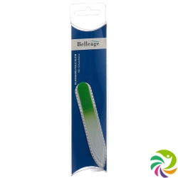 Belleage glass nail file small with protective cover