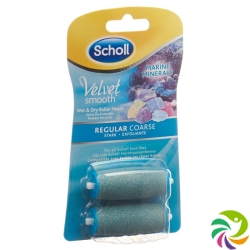 Scholl Velvet Smooth Wet & Dry Ersatzrollen stark 2 Stück