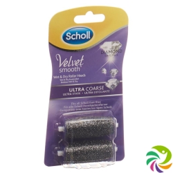 Erdatzrollen Scholl Velvet Smooth Pedi Roll Extra Stark Diamant 2 Stück