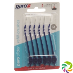 Paro Slider Refill-Brushes M 6 Stück