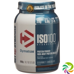 Dymatize Iso 100 Zero Carb Gourmet Chocolate 900g