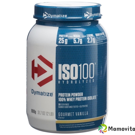 Dymatize Iso 100 Zero Carb Gourmet Vanilla 900g buy online