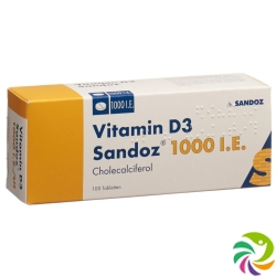 Vitamin D3 Sandoz Tabletten 1000 Ie 100 Stück