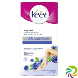 Veet Kaltwachsstreifen Beine&Körper Sensible Haut 10x 2 Stück