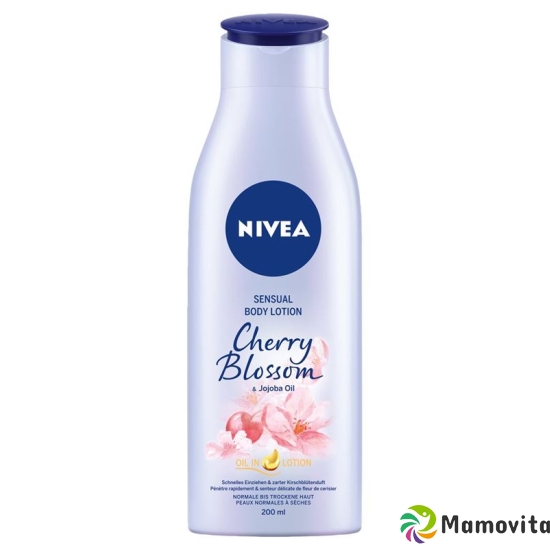 Nivea Sensual Body Lotion Cherry & Jojoba Oil 200ml buy online