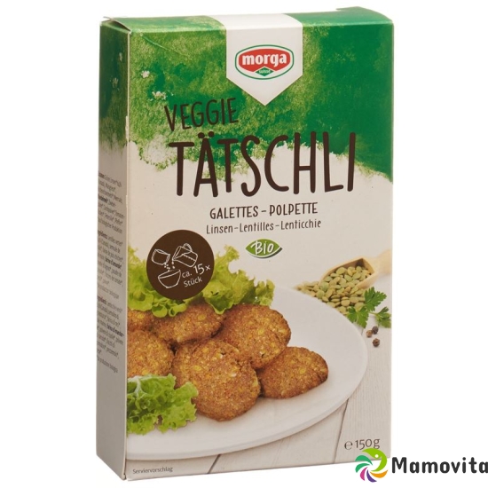 Morga Linsentaetschli Glutenfrei Bio 150g buy online