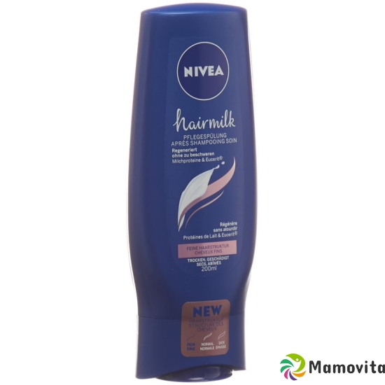 Nivea Hair Care Hairmilk Pflegespülung Fein Ha 200ml buy online