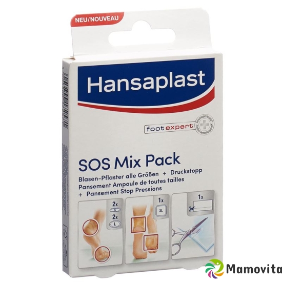 Hansaplast Blasenpflaster SOS Mixpack 6 Stück buy online