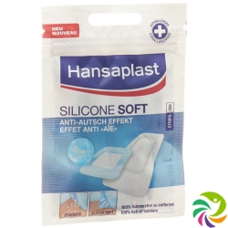 Hansaplast Silikon Pflaster Mixpack 8 Stück