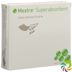 Mextra Superabsorbent 12.5x12.5cm 10 Stück