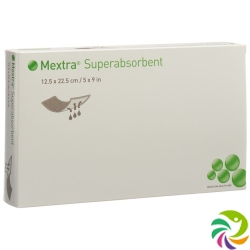 Mextra Superabsorbent 12.5x22.5cm 10 Stück