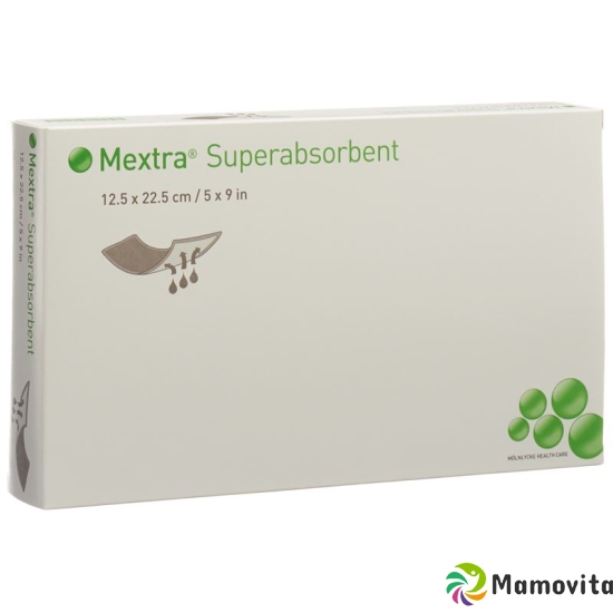 Mextra Superabsorbent 12.5x22.5cm 10 Stück buy online