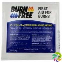 Burnfree wound dressing 10x10cm sterile with gel