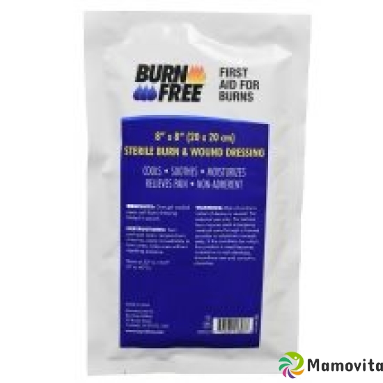 Burnfree wound dressing 20x20cm sterile with gel buy online