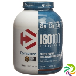 Dymatize Iso 100 Gourmet Chocolate Dose 2200g