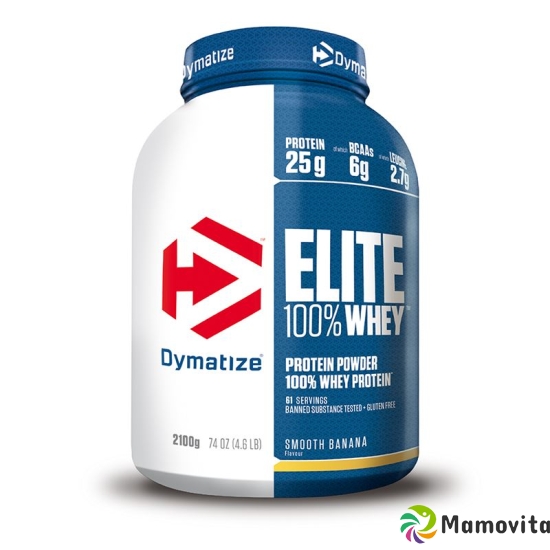 Dymatize Elite Whey Smooth Banana Dose 2100g buy online