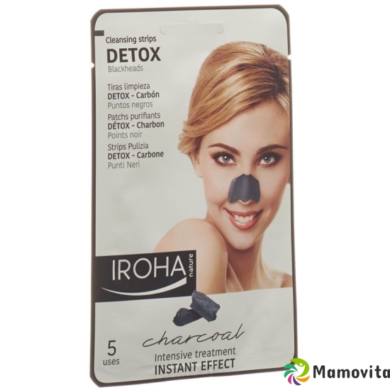 Iroha Detox Cleansing Strips Blackheads Nase 5 Stück buy online